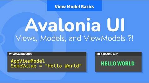 03. Avalonia UI Real World (View Model Basics)