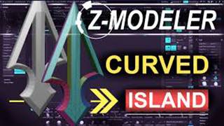 ZBrush - ZModeler Target (Curved-Island)