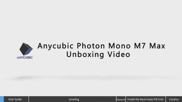 Unboxing Anycubic Photon Mono M7 Max — Обзор распаковки 3D-принтера!