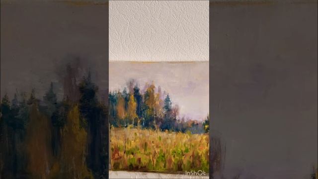 Картины в моей мастерской «Краски осени » 25х 30 см , холст масло, в наличии