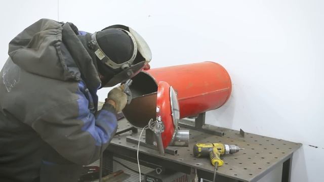 ⚙️ Высокотехнологичная буржуйка - камин