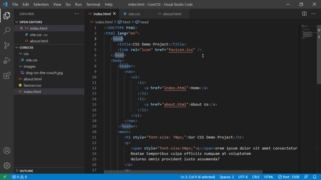 045Building a CSS File