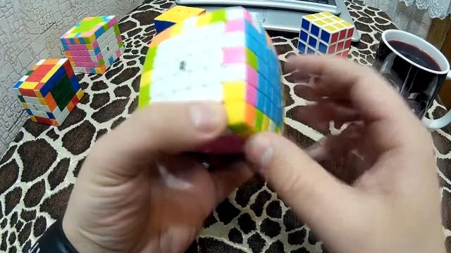 Как собрать кубик любого размера - Часть 5 - Собираем рёбра