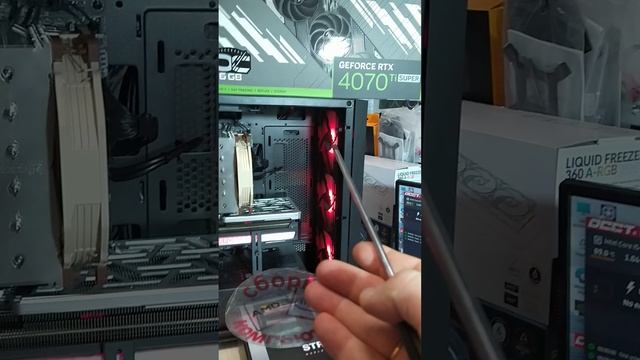Компьютер для видеомонтажа и игр с суперкулером Noctua NH-D15 на Core i5-14600KF. С новым годом 2025