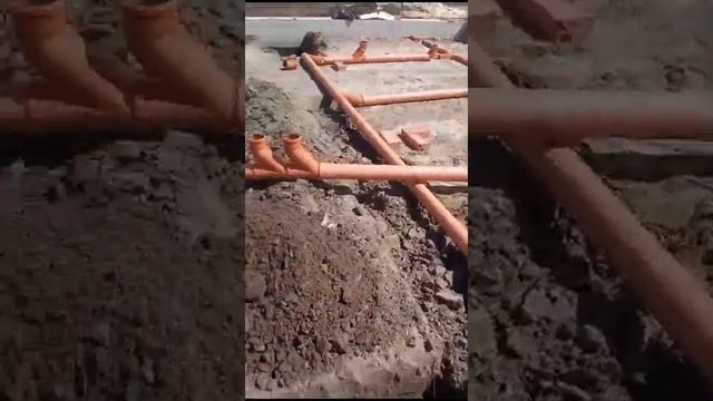 Рабочие моменты SnabTreid #земляныеработы #excavator #миниэкскаватор #канализация #водопровод