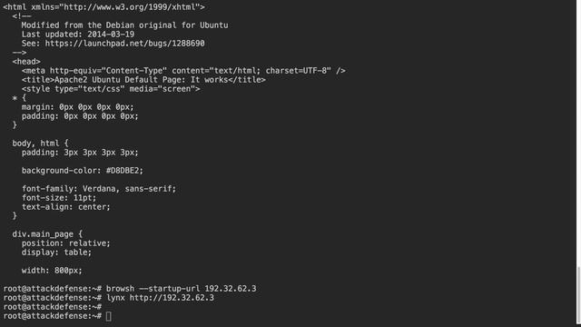 20. HTTP Apache