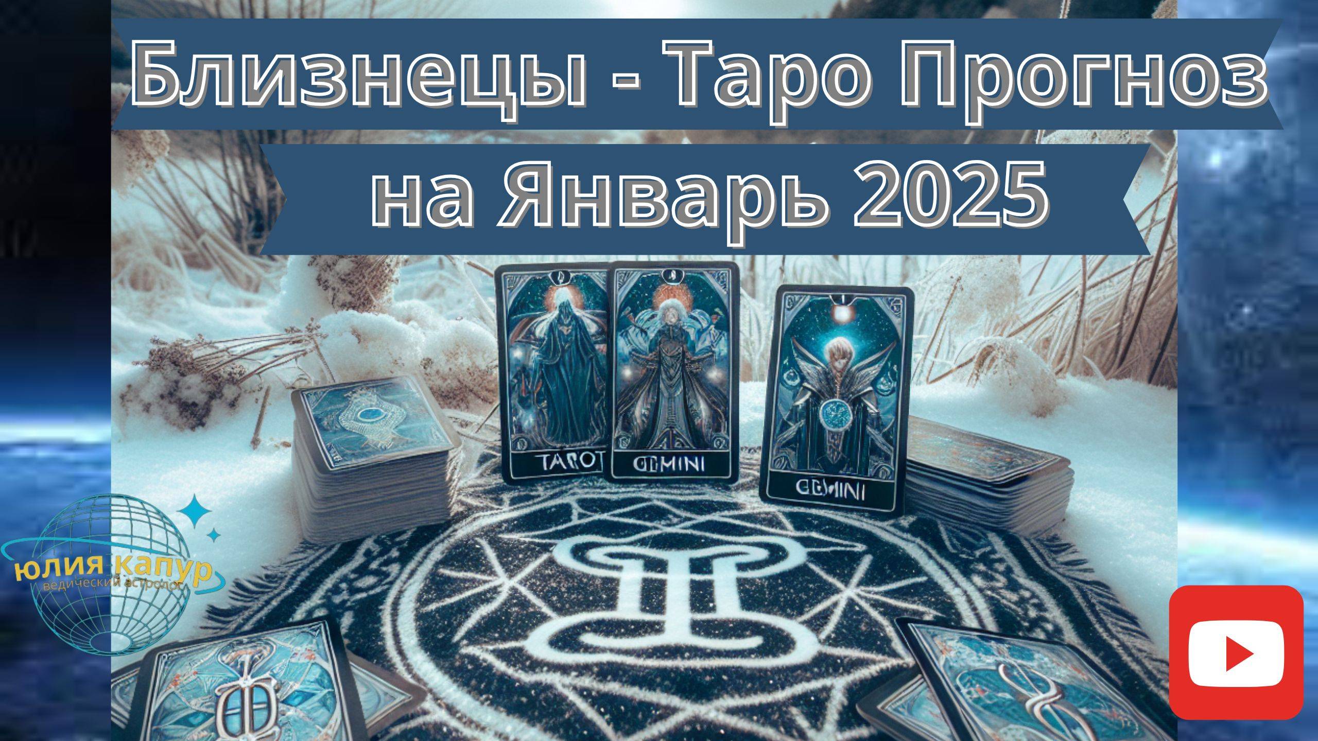 БЛИЗНЕЦЫ ♊ - ТАРО ПРОГНОЗ НА ЯНВАРЬ 2025 от Юлии Капур