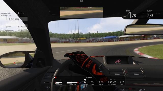 Asseto Corsa - BMW 1M - Nurburgring - GP (GT) - 1место