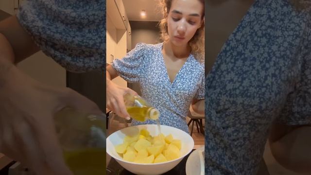 ПАЛТУС С КАРТОФЕЛЕМчто может быть лучше #shor #food #еда #рецепты #cooking #рек #пп #shorts #