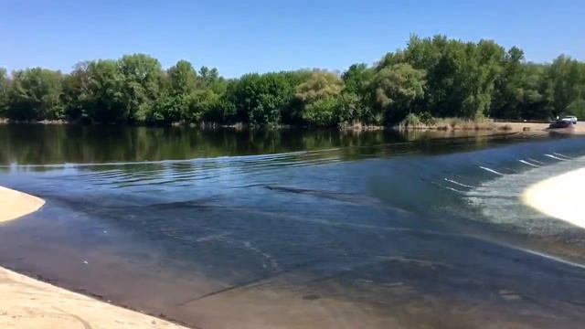 Поезка на водопад (водопереливную дамбу) река Иргиз, Балаково Саратовская область