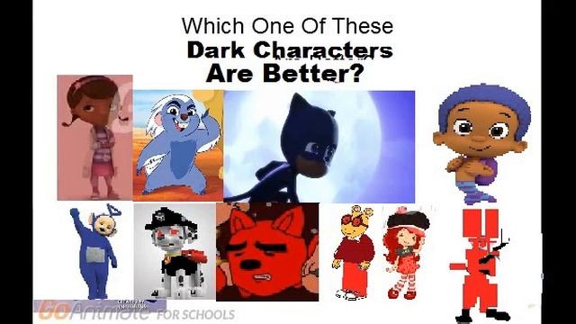 Which one of these dark characters are better?