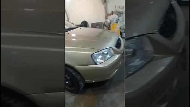 готовый результат восстановления Hyundai Accent
