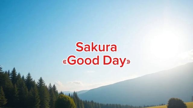 Sakura «Good Day» (feat.Sakura)