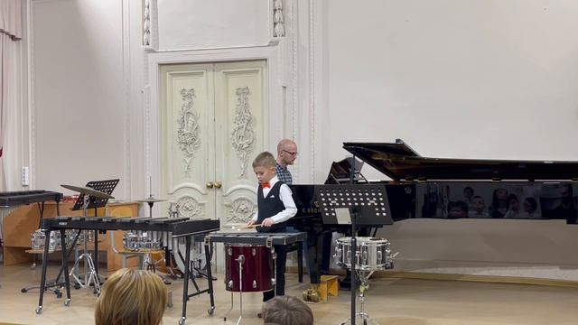 Александр Вихарев 1 класс Академический концерт Металлофон 26.12.2023