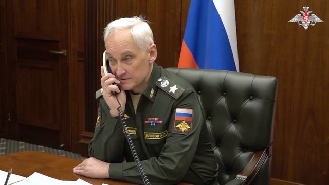 Министр обороны РФ Андрей Белоусов созвонился с детьми участников СВО