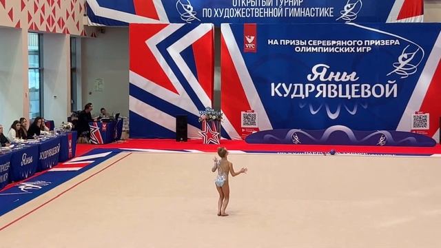 Открытый турнир по Художественной гимнастике на призы Яны Кудрявцевой / Виктория Быкова / Обруч.