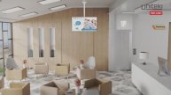 Кронштейн потолочный для телевизора или монитора, диагональ 37-85 дюймов UNITEKI LCD4146W белый