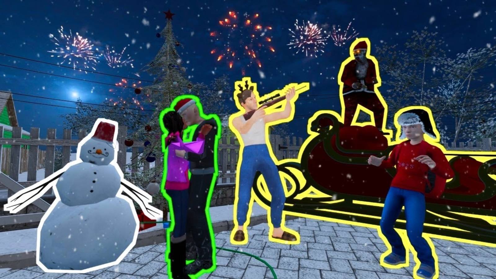 ПРЕДНОВОГОДНЯЯ ТРАНСЛЯЦИЯ ИГРАЮ В СКУЛБОЙ !!!!!!!!!!!