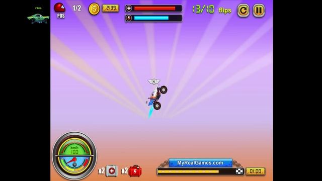 Монстры на колёсах начало myrealgames.com/ru