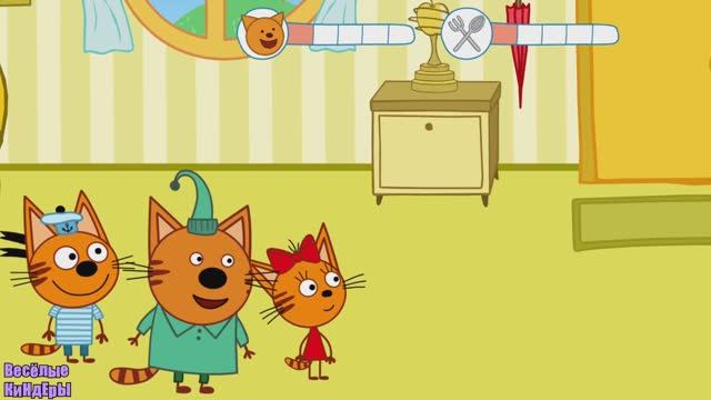 мультик Три кота Финансы для детей Папино кафе Развивающие игры для детей мультики для детей