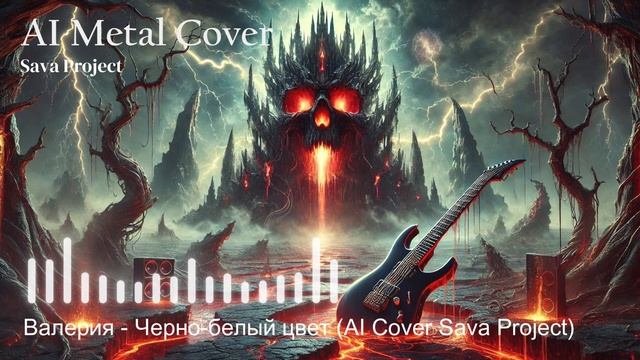 Валерия - Черно-белый цвет (AI Metal Cover Sava Project)