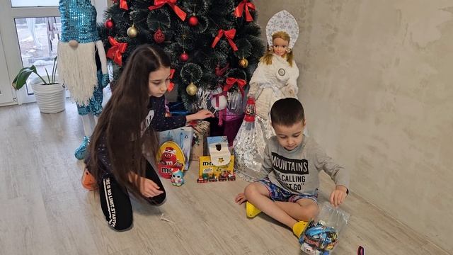 распаковка подарков 🎁