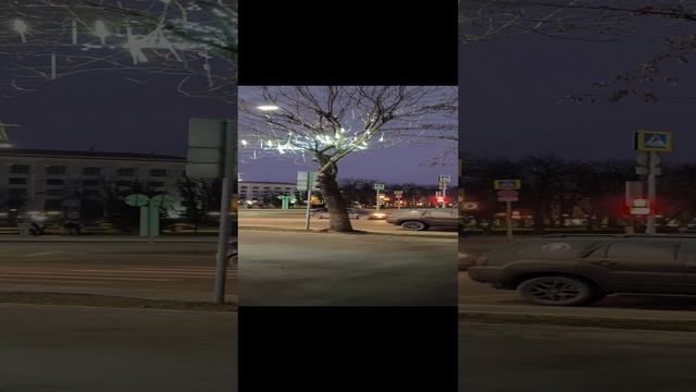 Луганск встречает Новый Год без снега
