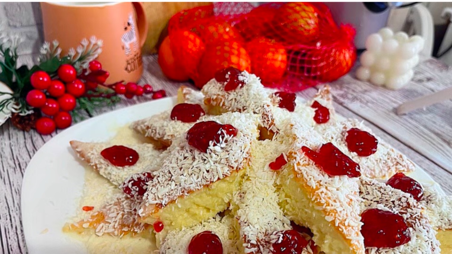 Она должна быть в каждом праздничном столе/ Невероятно вкусно и просто/ Торт «Снежинка»