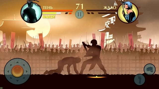 Бомж играет в Shadow Fight 2 без доната 1 серия