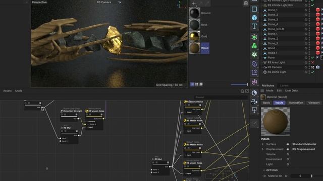 #C4DQuickTip 45_ How to reroute wires in the Node Editor in Cinema 4D