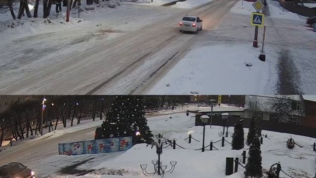 ДТП с новогодней ёлкой в начале 2024 года