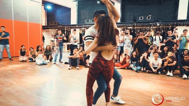 A pesar de la Dema  Don miguelo ft Anthony Santos  Marco y Sara Style  Bachata workshop singapur_108