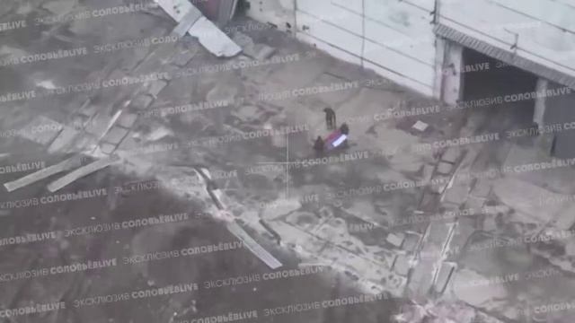 ❕ Видео с водружением флага России в Курахово