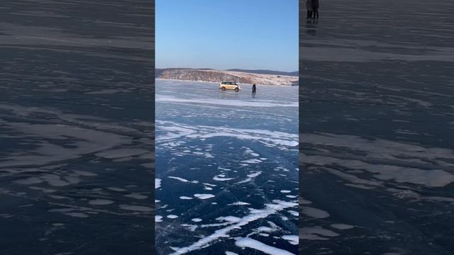 Делика.Чудачество на льду #travel #delica #ice #baikal