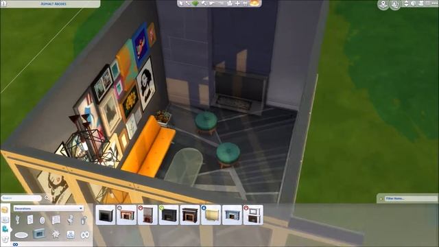 Sims 4 // ORANGE FUSION // Room Build