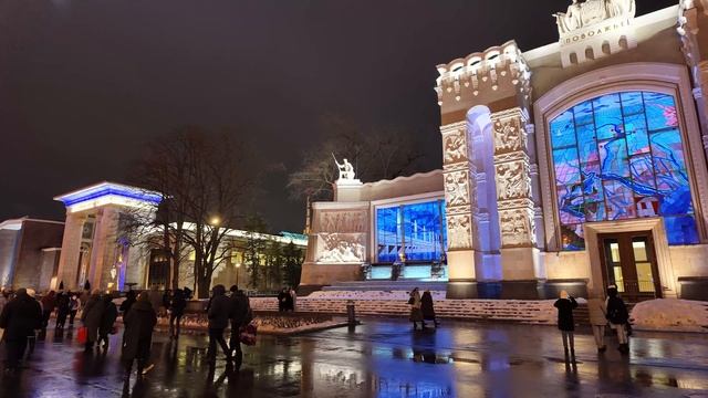 🎄 ВДНХ на Новый год: красота, каток и волшебство Москвы! ⛸️