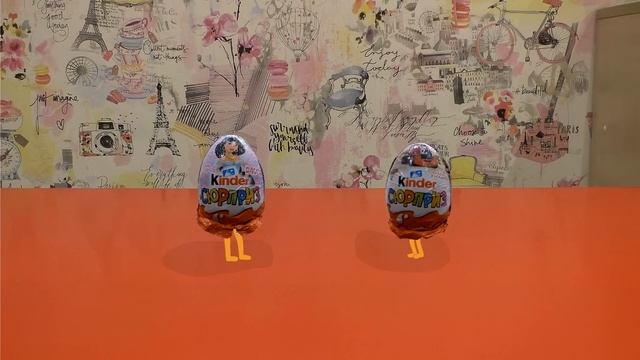 Живые капсулы. Волшебные киндеры. Новый мультик ЖИВАЯ КАПСУЛА с ногами - кто в киндере? Серия 12.