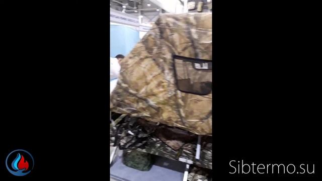 Обзор мобильной палатки на раскладушку от компании СИБТЕРМО | Новинка!