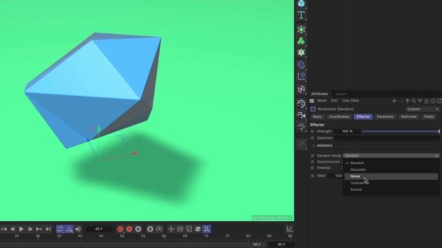 #C4DQuickTip 34_ How to use MoGraph effectors as deformers in Cinema 4D