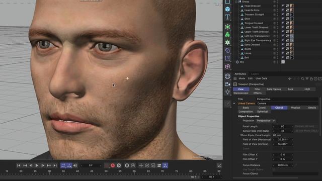 #C4DQuickTip 31_ How to adjust the default camera's settings in Cinema 4D