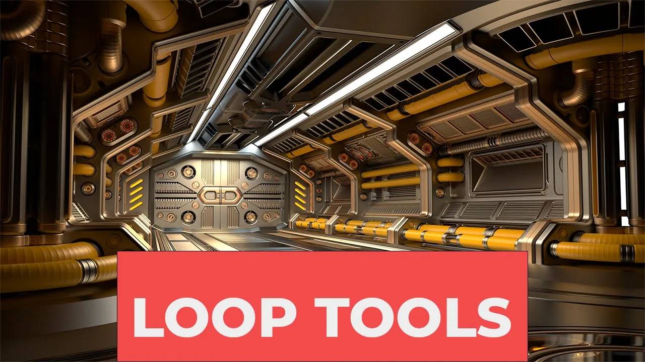 Быстрое и эффективное моделирование в Blender с помощью Loop Tools!