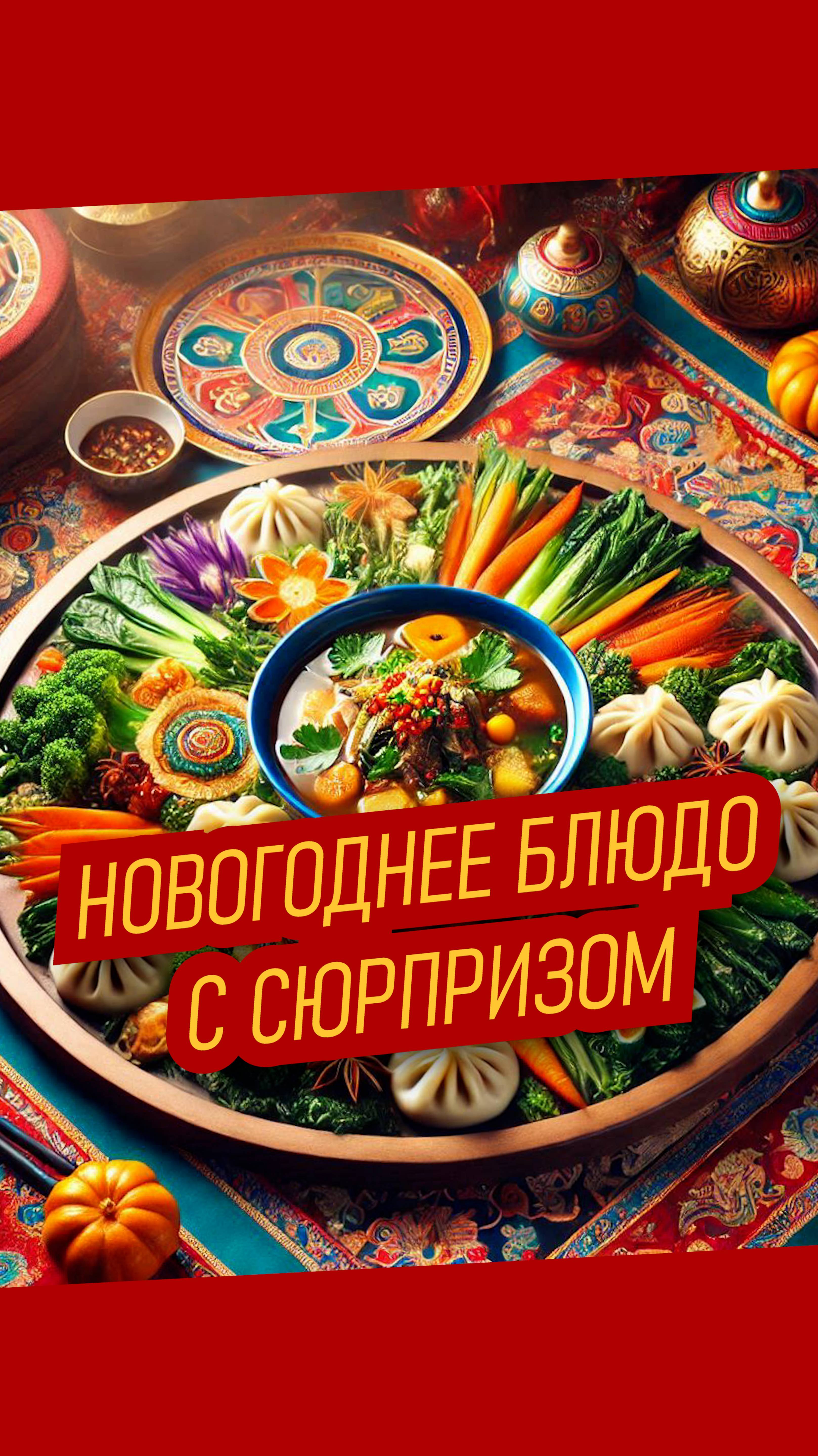Новогоднее блюдо с сюрпризом 🎄 #новыйгод #дом #праздник #зима #юмор #приколы #снег #уют