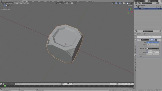 3.1. Моделирование в Blender 3D. (RU)
