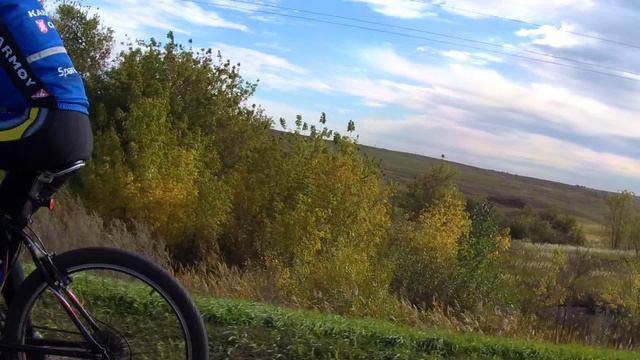 Со Светой в деревню Русская Селитьба 74 км,  4.10.2022г.