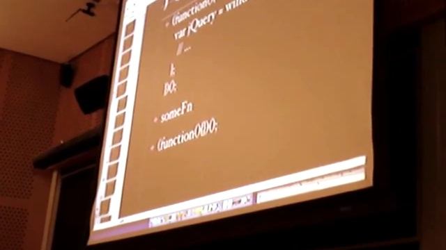 jQuery Internals (1/5) - John Resig - jQuery Camp 2008 (MIT)