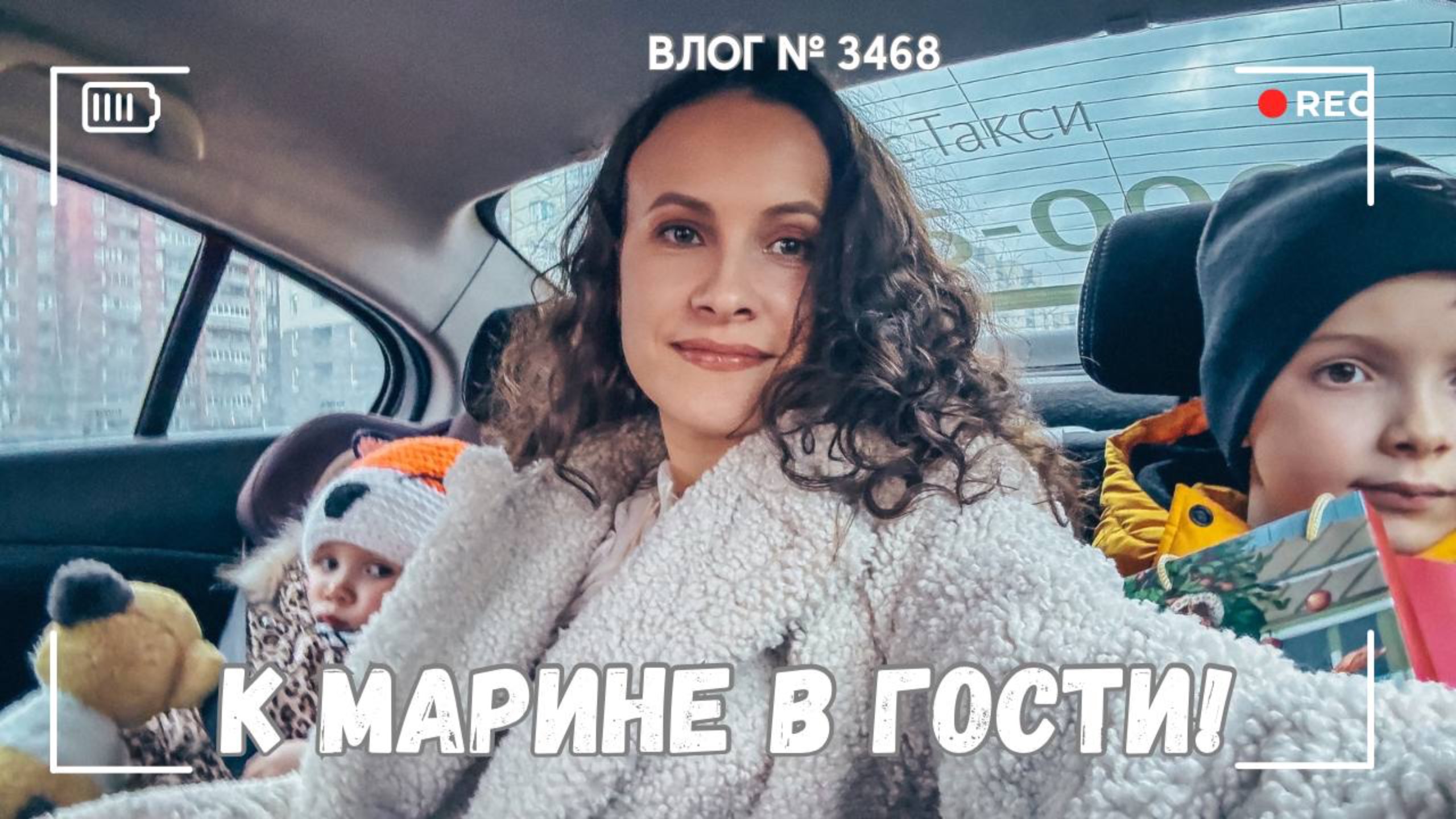 ВЛОГ №3468: Поехали в гости к Марине! 28.12.24