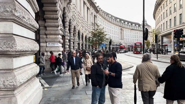 Англия, Центральный Лондон Прогулка на закате ｜ Расслабляющая пешеходная экскурсия по Вест-Энду