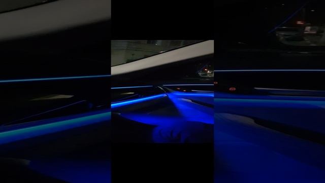 подсветка салона на BMW G30