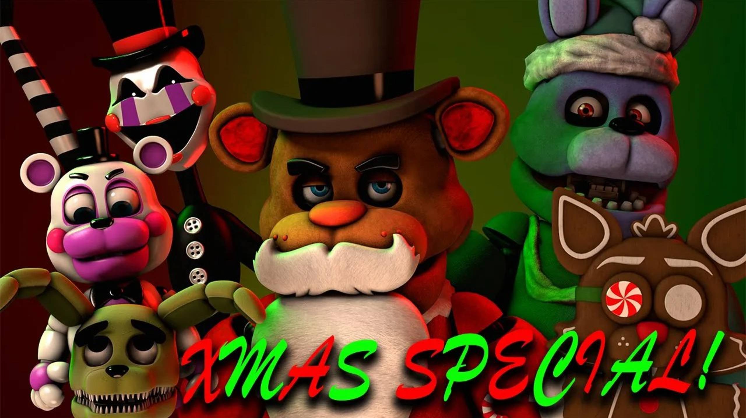 (Автор TheHottest Dog/YouTube) [FNAF/SS] Christmas Special: The Giftening!