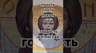 похоть плоти, похоть очей, и гордость житейская